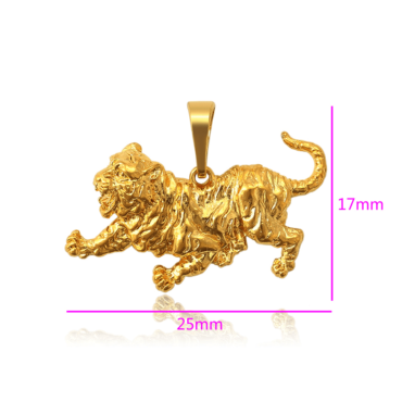 Tigre Gold Pendant