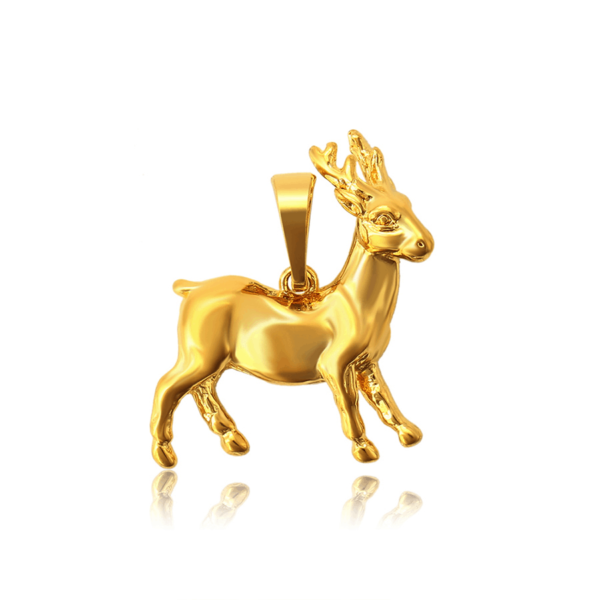 Petite Biche Gold Pendant