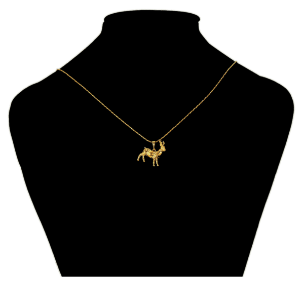 Petite Biche Gold Pendant