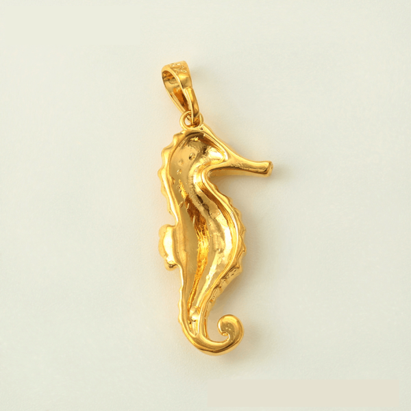 Seahorse Gold Pendant